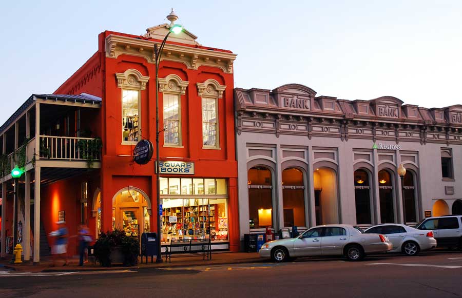 The Square Books from the outside in Oxford