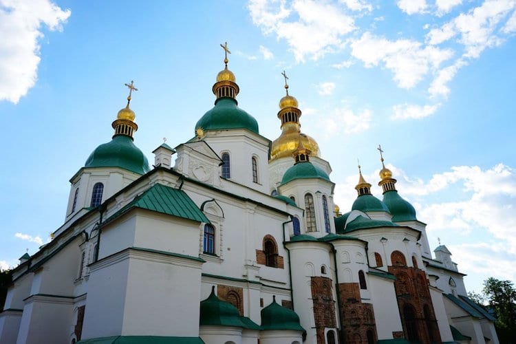View of St. Sophia's Cathedral from the outside