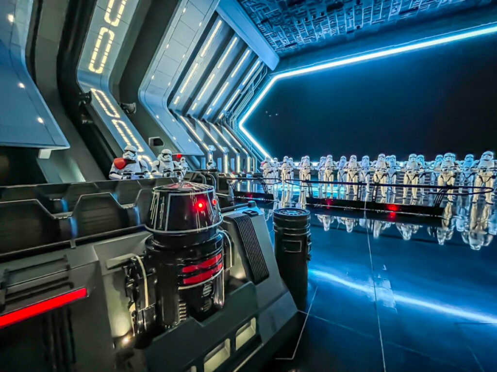 Group of Stormtroopers at Star Wars - Rise of the Resistance