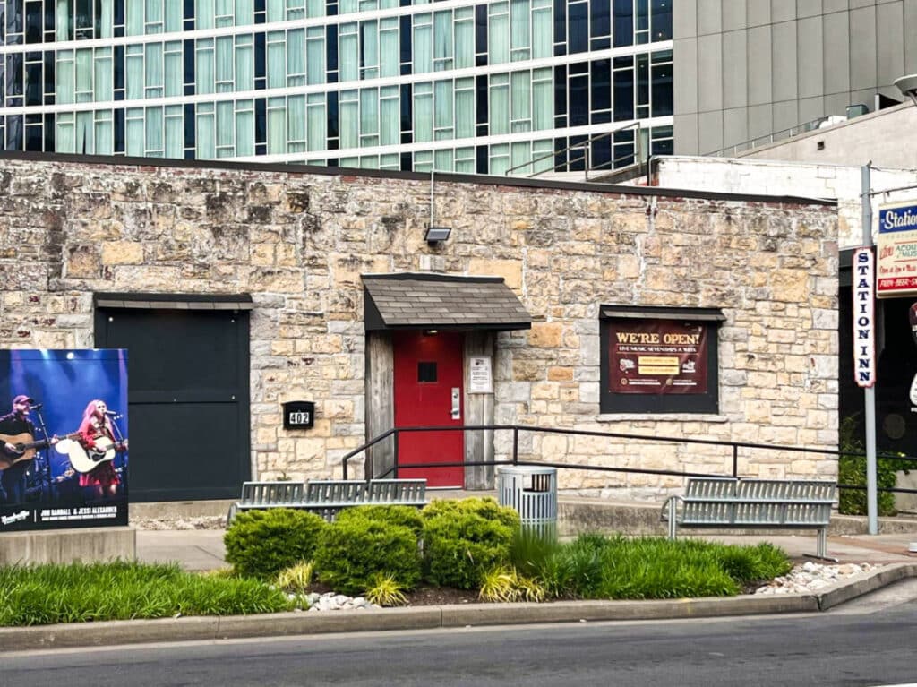 View of the Station Inn from the outside