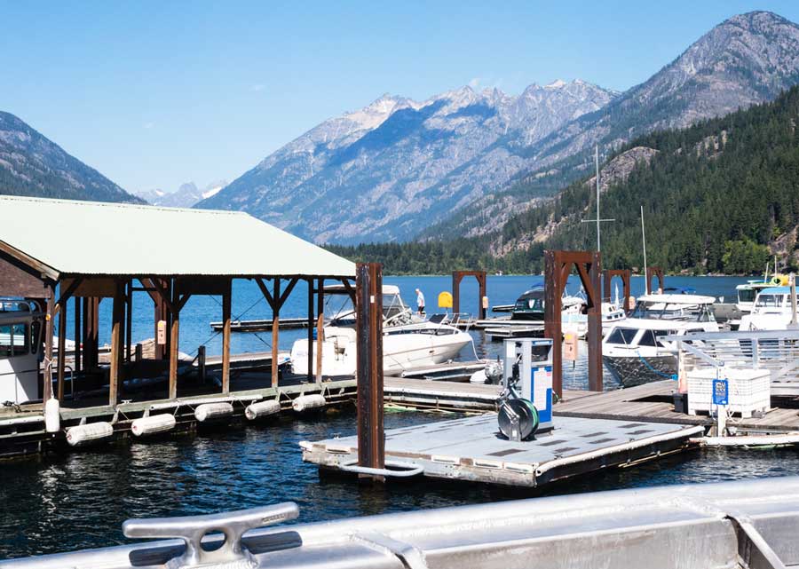 View from Stehekin in Washington