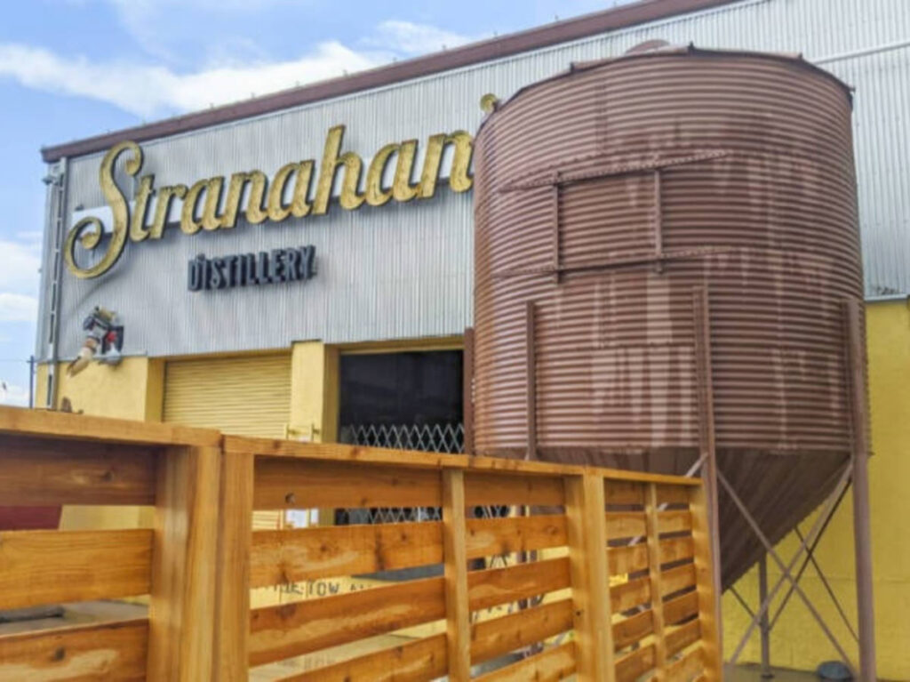 Exterior view of the Stranahan's Whiskey Distillery