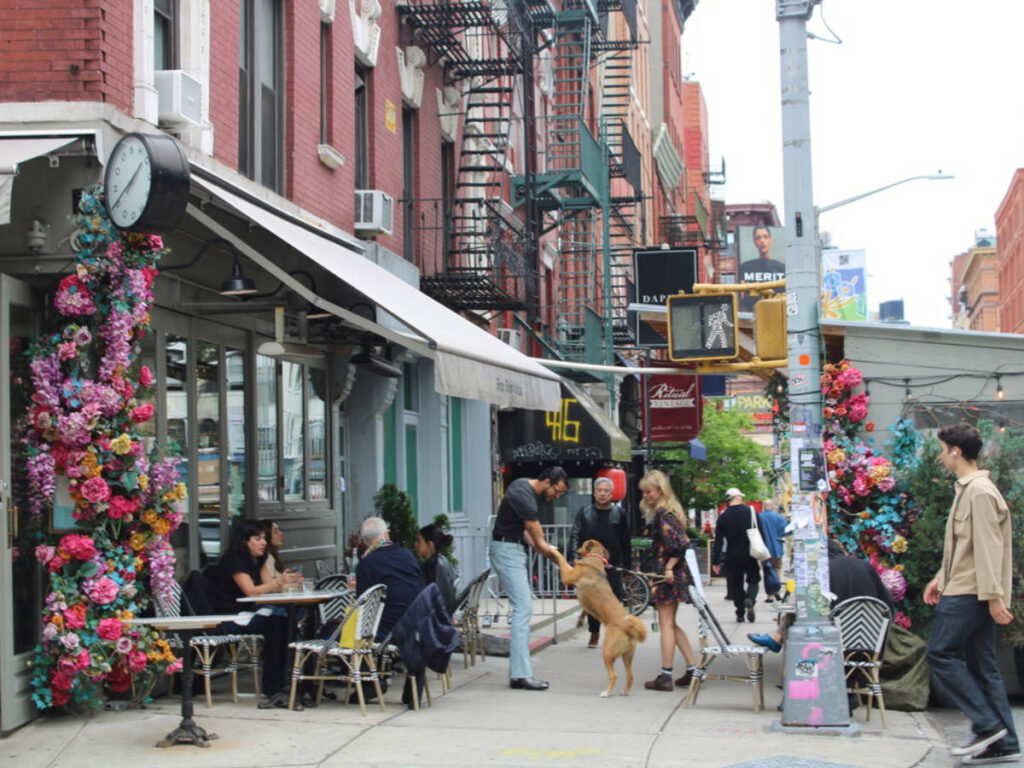 Street scene in NYC