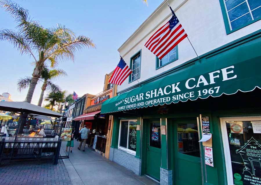 The Sugar Shack Café from the outside
