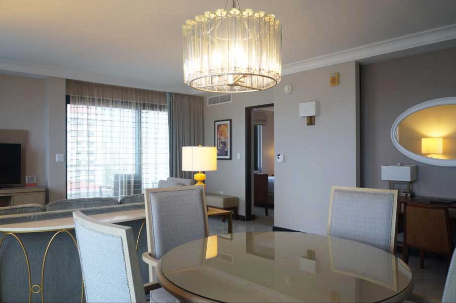 View from the inside of a Suite in Hotel Condado Vanderbilt