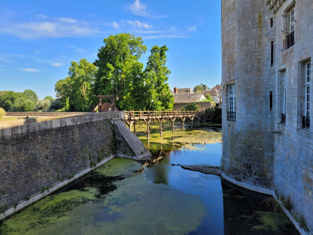View from the Castillo de Sully-sur-Loire