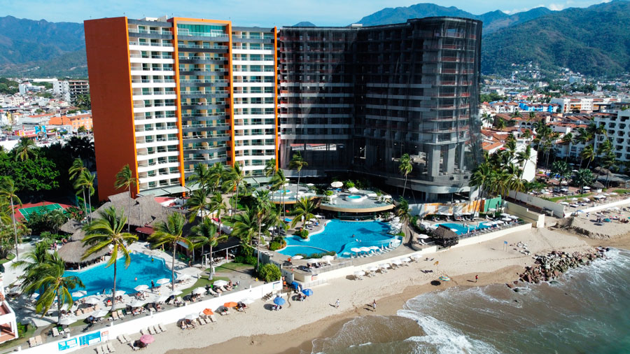 The Sunset Plaza Beach Resort in Puerto Vallarta