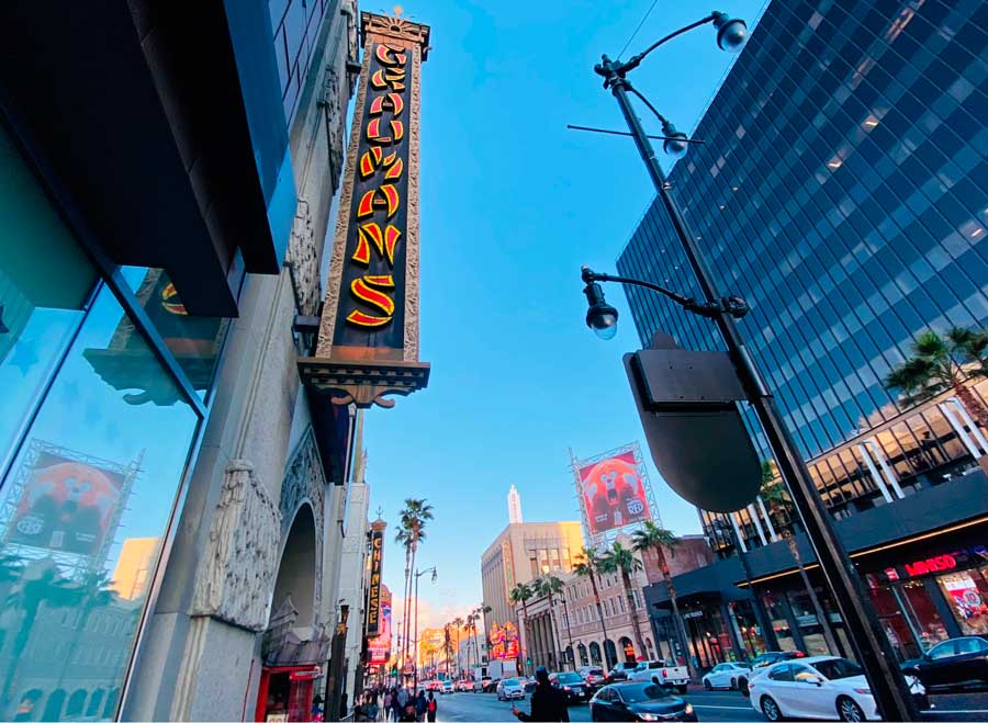 The TCL Chinese Theatre from the outside