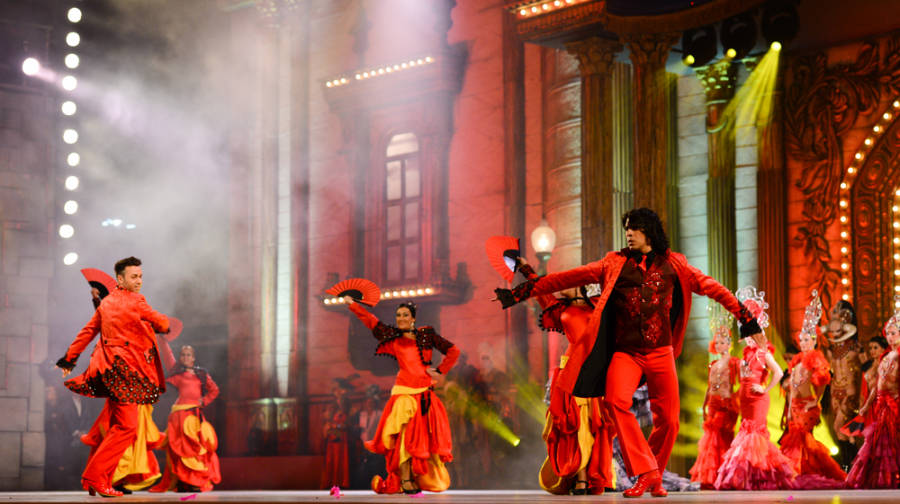 People performing at the Tablao Flamenco Cordobes Barcelona