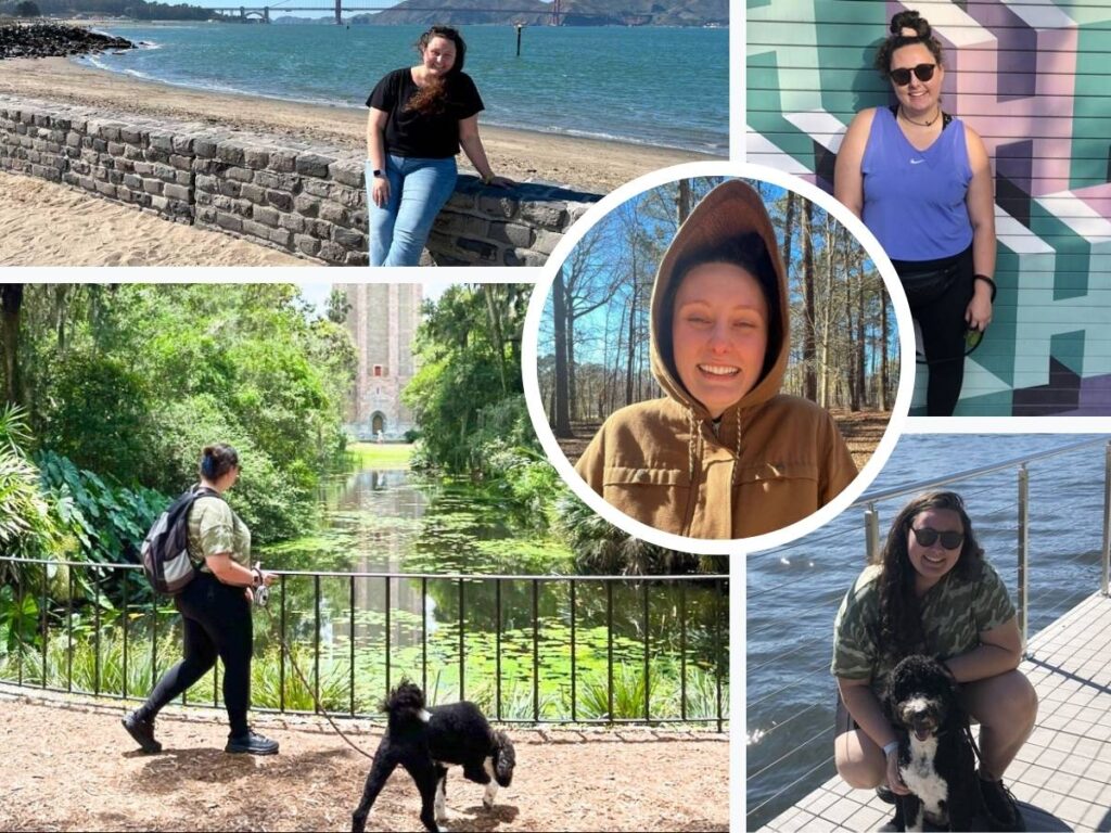 A photo collage of Tampa Bay, Florida writer