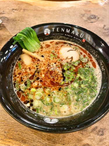 A bowl of Tan Tan Men ramen from Tenmaru