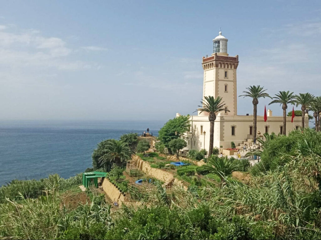 View of the ocean from Tangier
