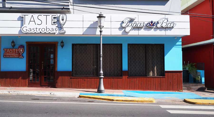 Exterior view of Taste Gastrobar and Tapas Bar