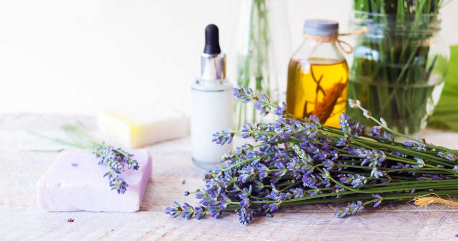 Lavender flower soap from Temecula Lavender Company