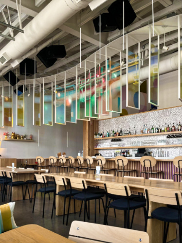 The modern luxury interior of Thai Esane