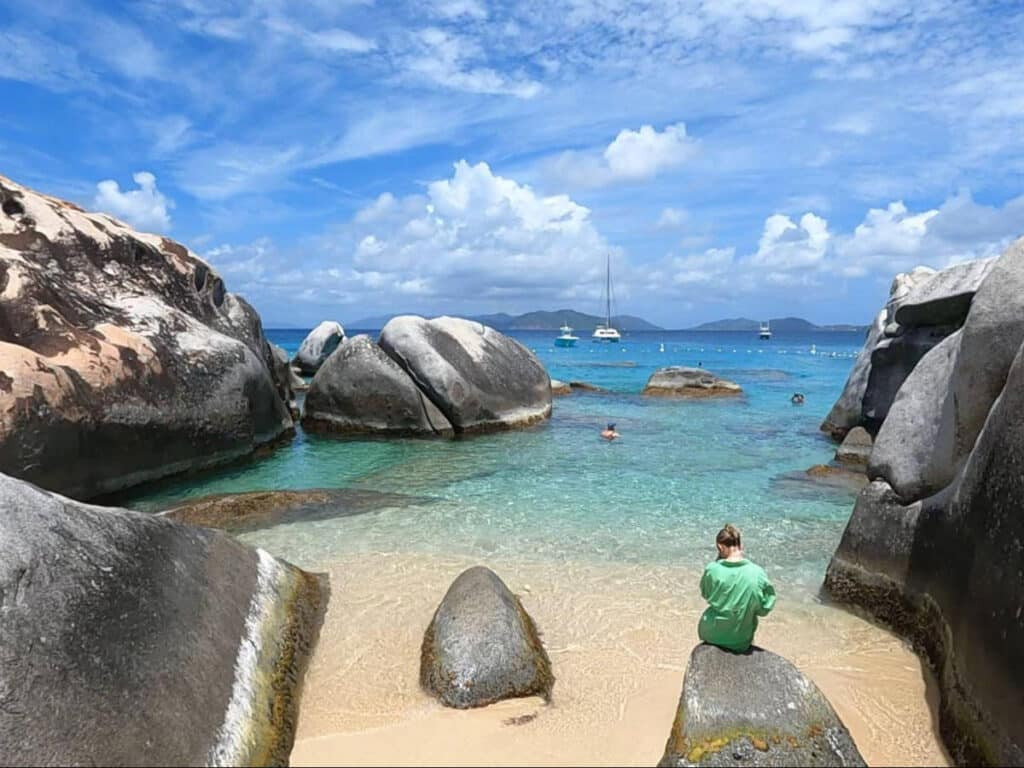 Giant granite boulders at The Baths National Park