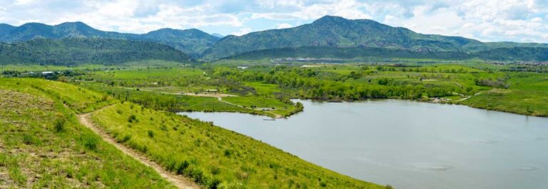 View from the Bear Creek Lake Campground