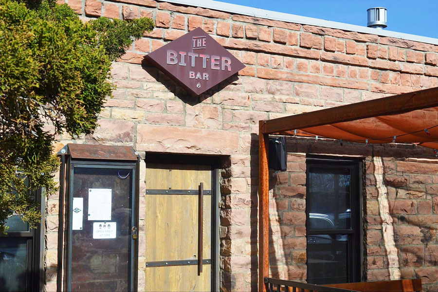 View of the Bitter Bar from the outside