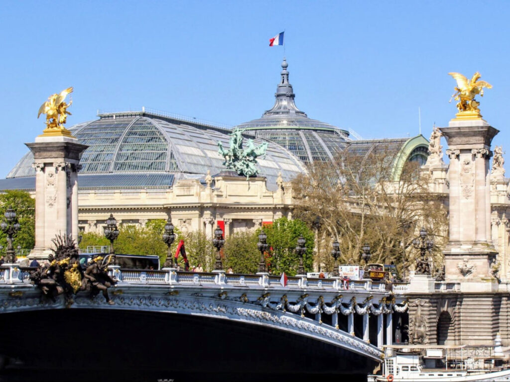 View of The Bridge of Alexandre III