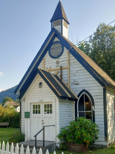 Outside view of The Burgoyne United Church