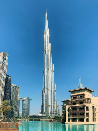 View of the The Burj Khalifa