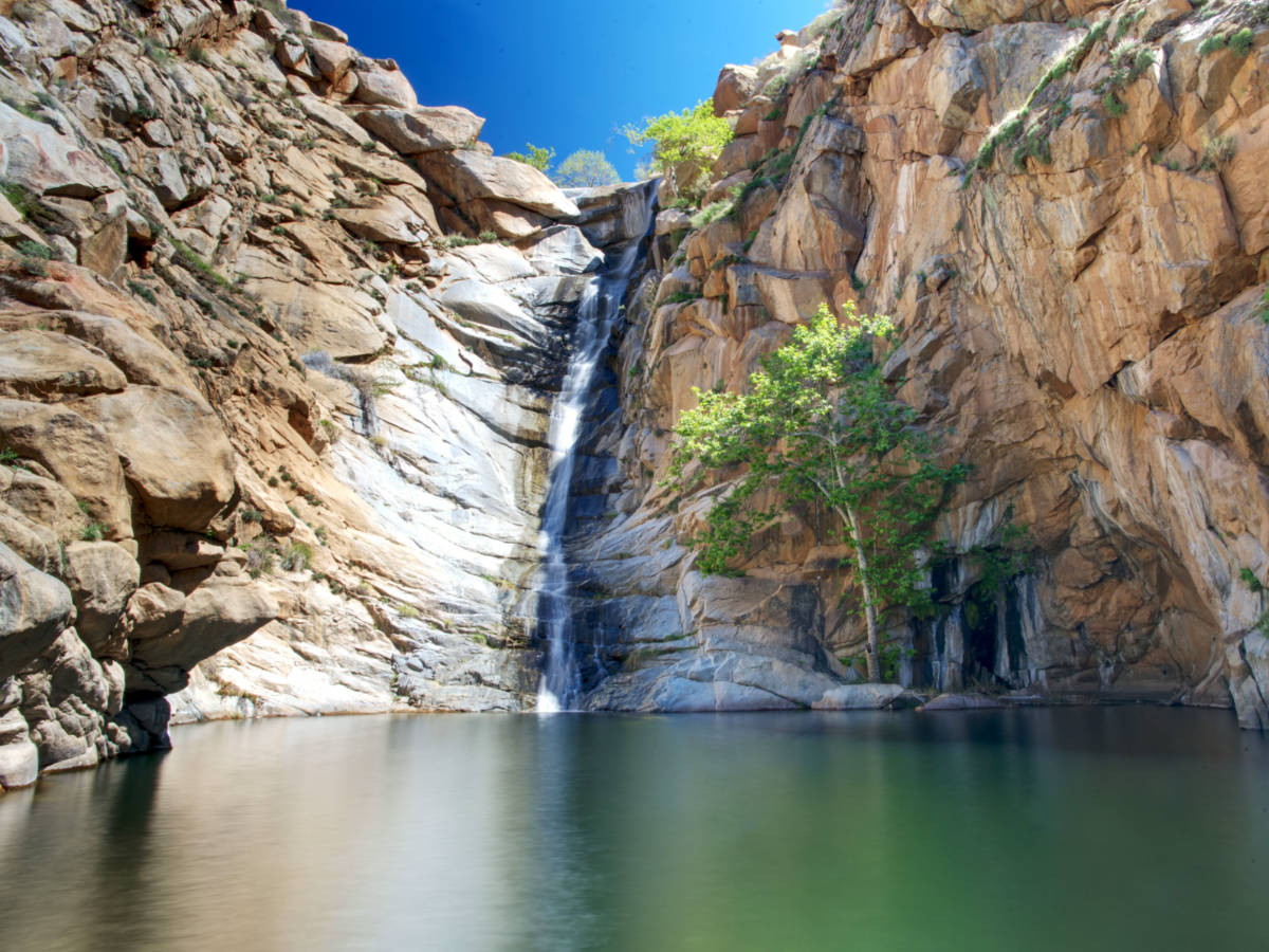 View of the Cedar Creek Falls