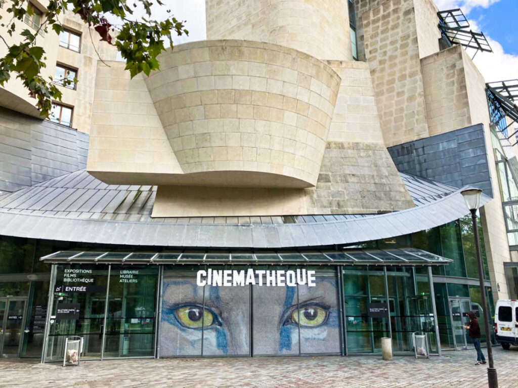 Exterior view of the Cinémathèque Française