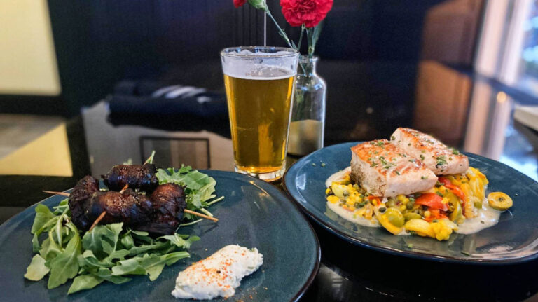 Dishes served at The Compass