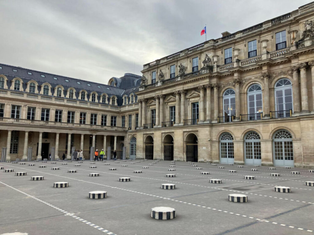 View of the Cour d’Honneur at the Palais-Royal