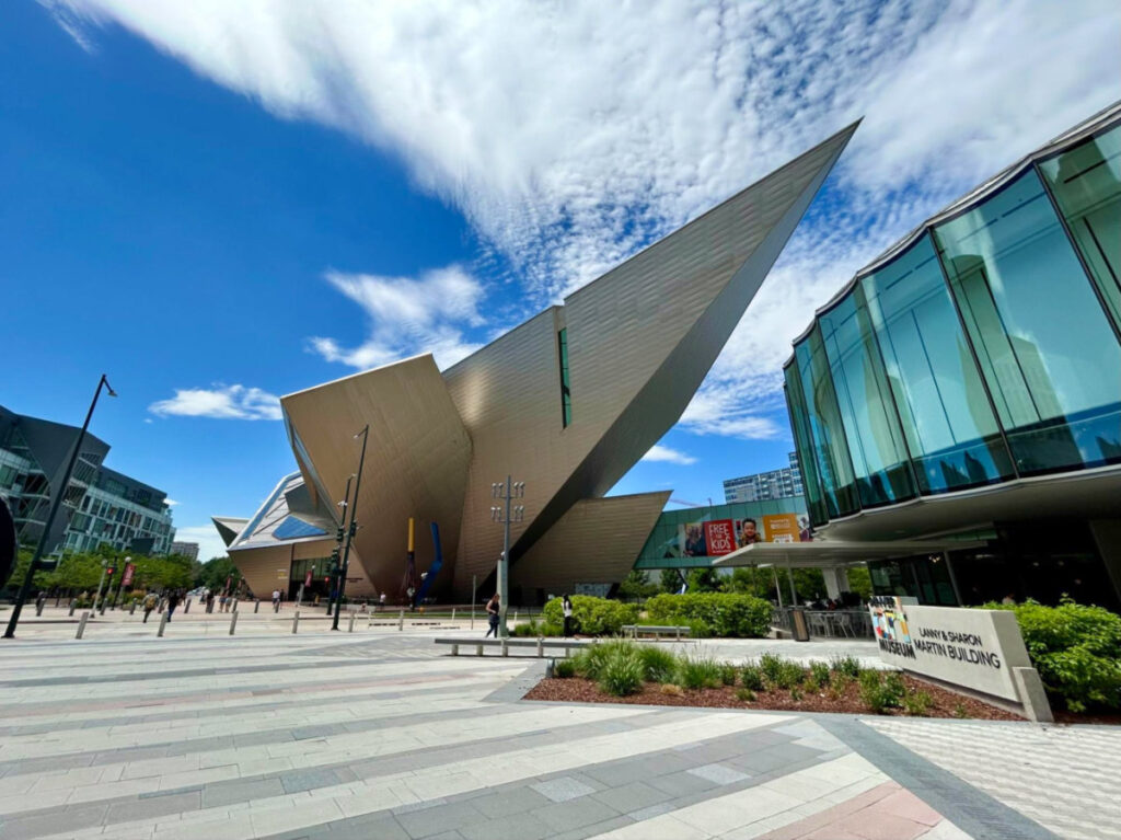 Exterior view of the Denver Art Museum