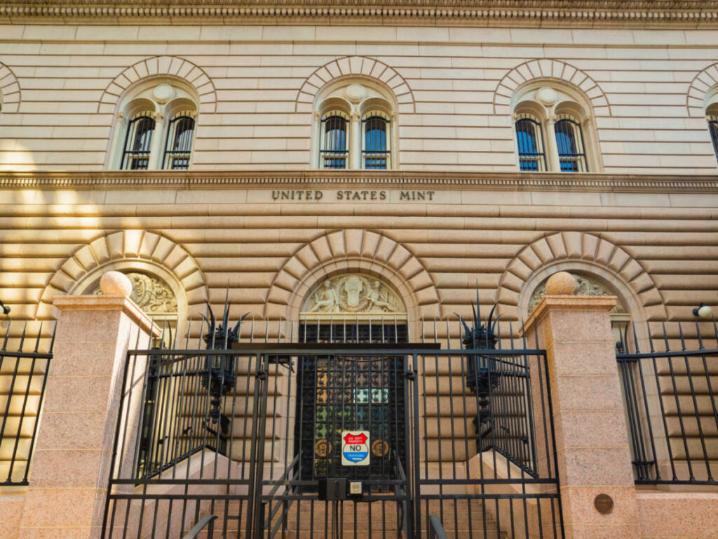 The Facade of Denver Mint