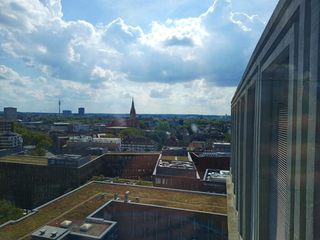 City view from The Dortmunder U