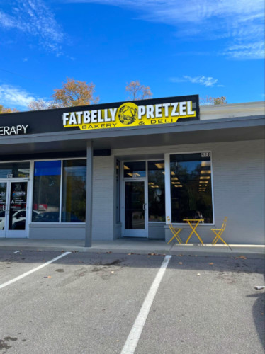Exterior view of The FatBelly Pretzel