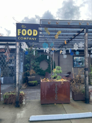 View outside The Food Company