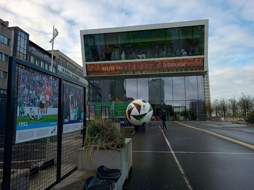 Outside view of The German Football Museum