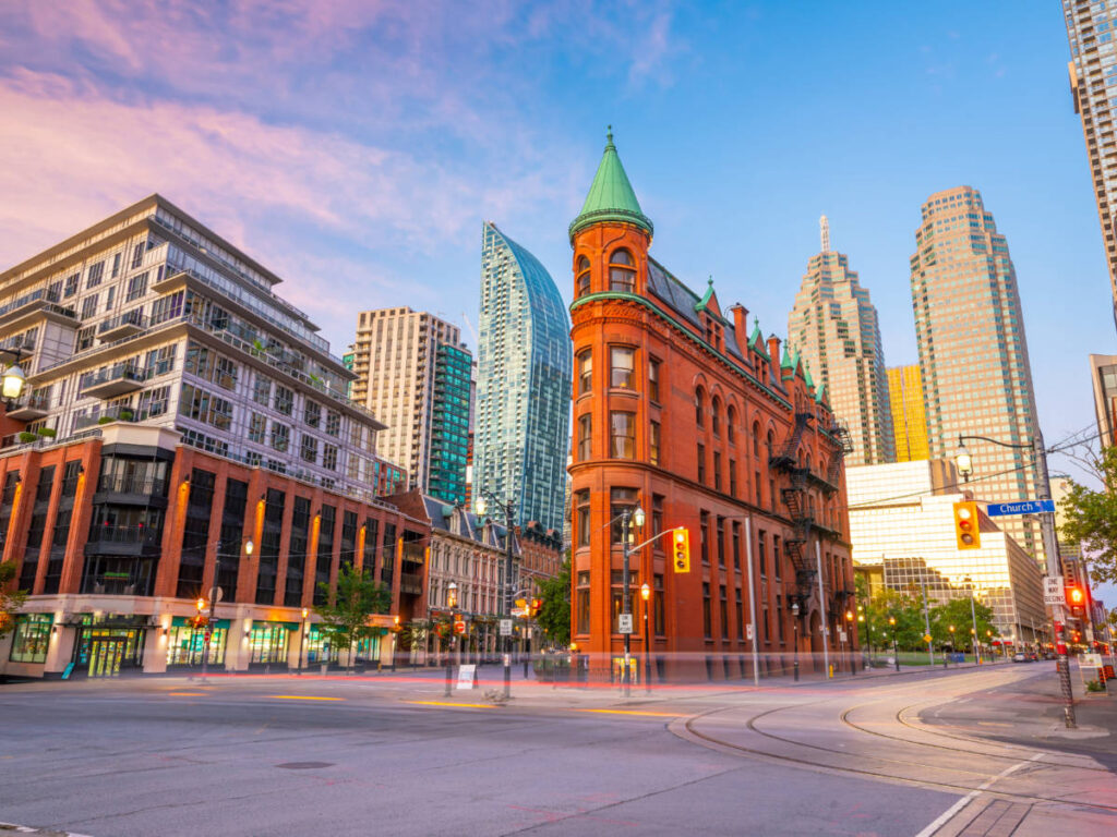 View of Downtown Toronto city Skyline