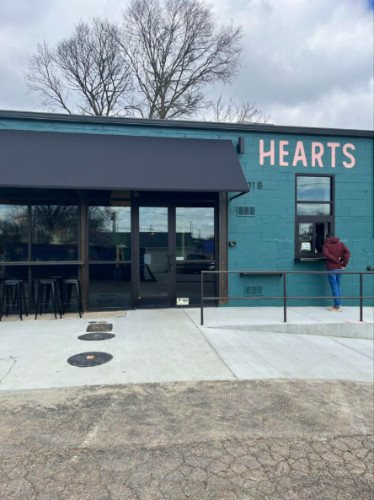Exterior view of The HEARTS in 12 South