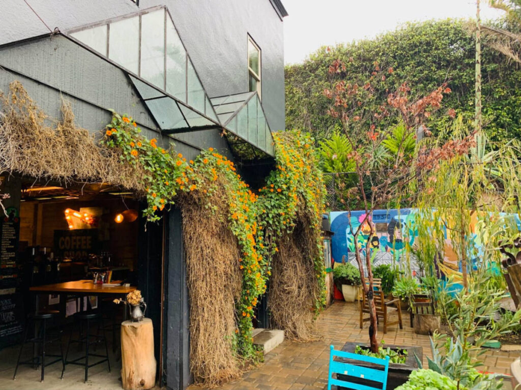 Exterior view of Hey Neighbor Cafe