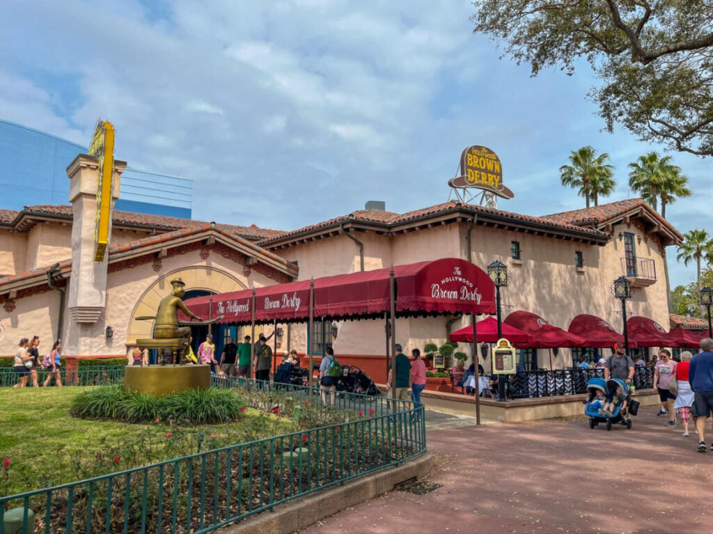 Outside view of The Hollywood Brown Derby