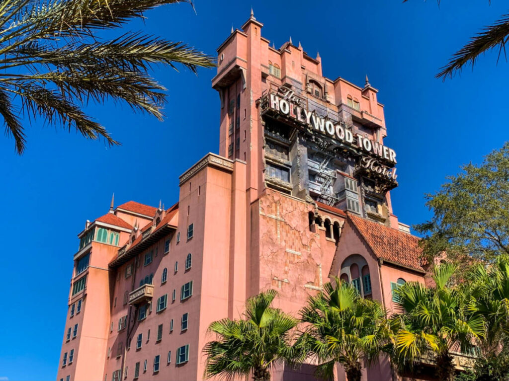 Facade of the Tower of Terror