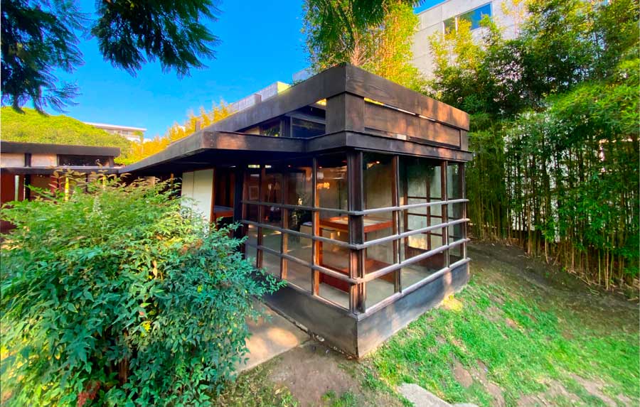 The Schindler House in The MAK Center for Art and Architecture