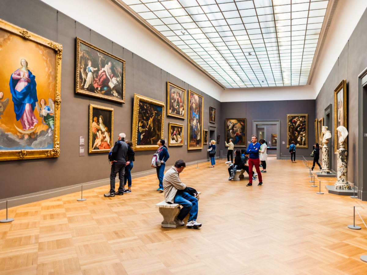 People appreciating some art pieces at The Metropolitan Museum of Art