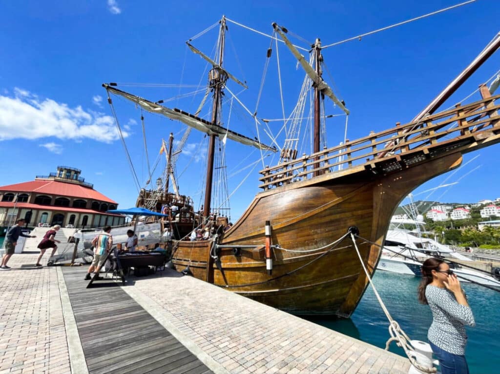 View of The Nao Trinidad in Yacht Haven Grande