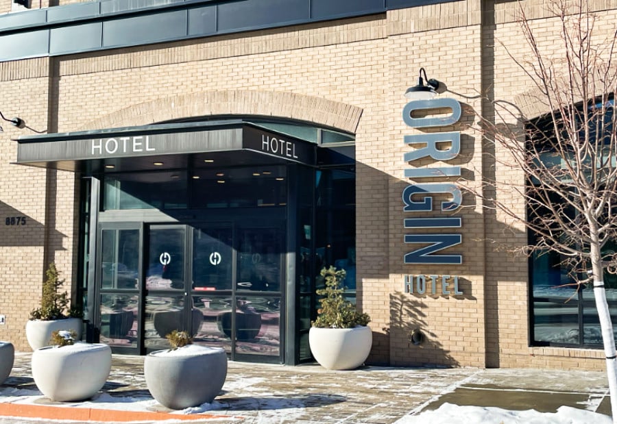 Exterior and entrance view of The Origin Hotel Westminster