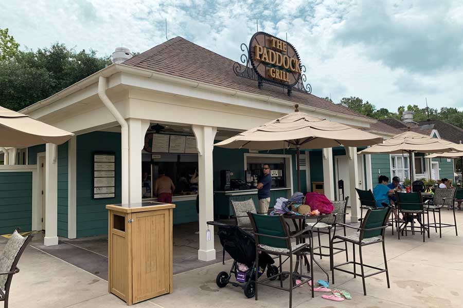 View of The Paddock Grill in Disney’s Saratoga Springs Resort & Spa