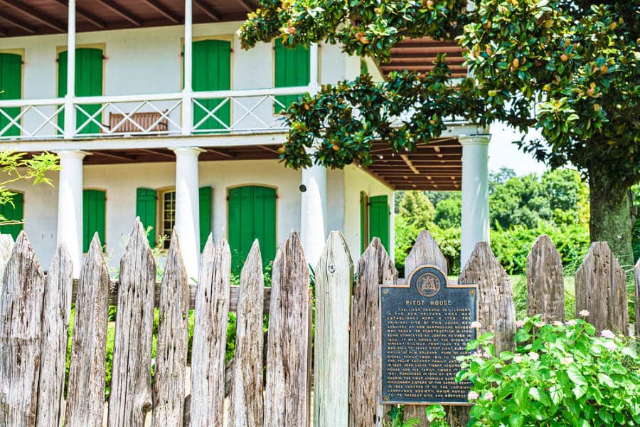 Exterior view of The Pitot House