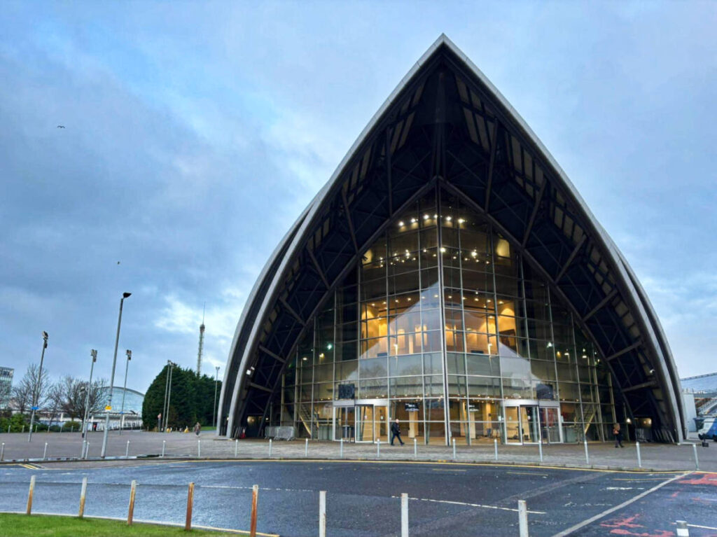 Front view of The SEC Armadillo
