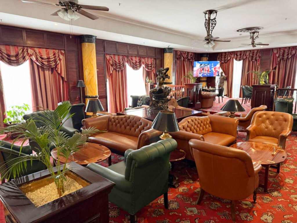 View from the inside of The Sarova Stanley
