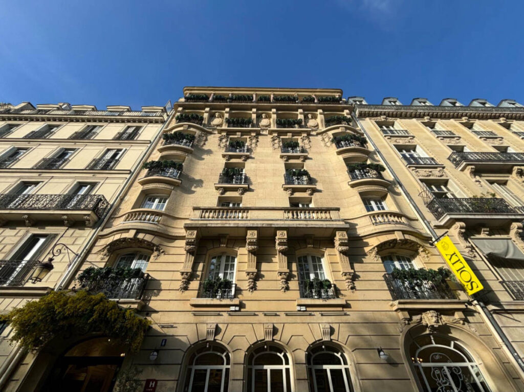 Facade of the Solly Hôtel