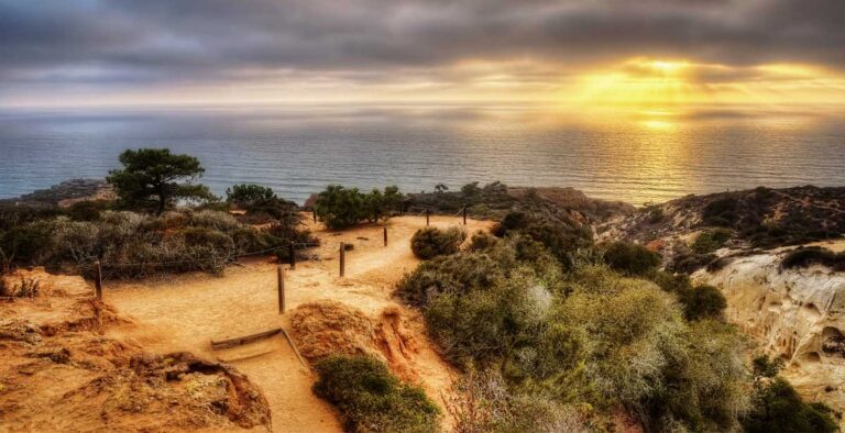 Scenic view from Torrey Pines State Park